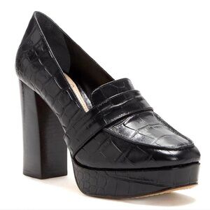 VINCE CAMUTO MEBRANA HIGH-HEEL LOAFER